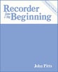 RECORDER FROM THE BEGINNING TEACHER BOOK 1 CLASSIC ED -P.O.P. cover